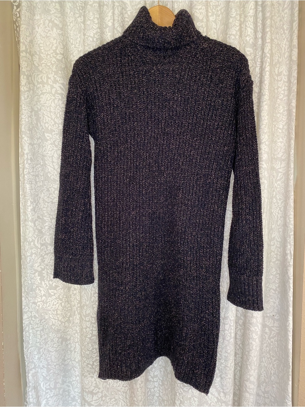 American Eagle Outfitters Marled Turtleneck Sweater Dress
